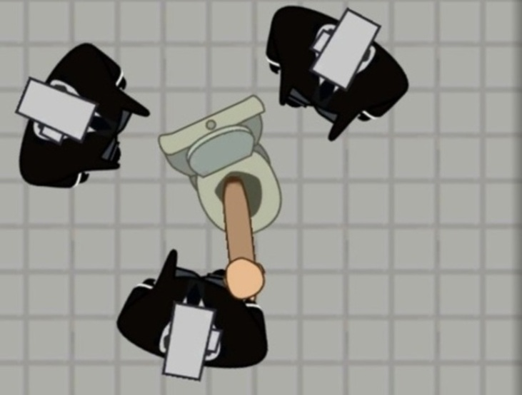 Logħba 100 Cameraman vs 100 Toilets  onlajn