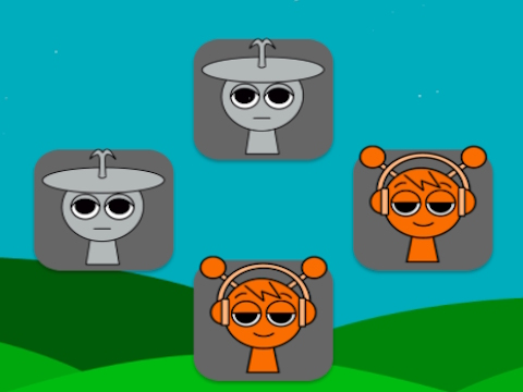 Logħba Sprunki Incredibox Memorja  onlajn
