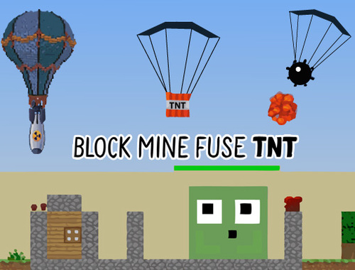 Logħba Blokk Mine Fuse TNT  onlajn