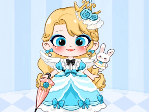Logħba Little Princess Dress Up onlajn