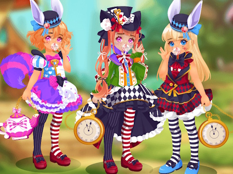 Logħba Kiddo Fl-Wonderland  onlajn