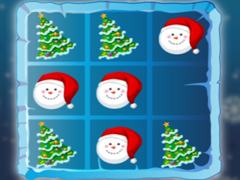 Logħba Milied Tic Tac Toe  onlajn