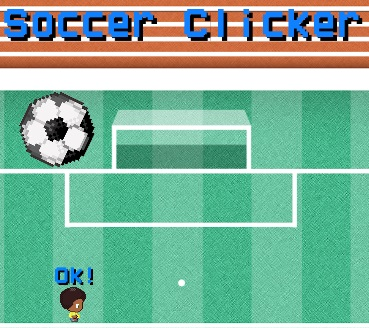 Logħba Logħba tal-clicker tal-futbol onlajn