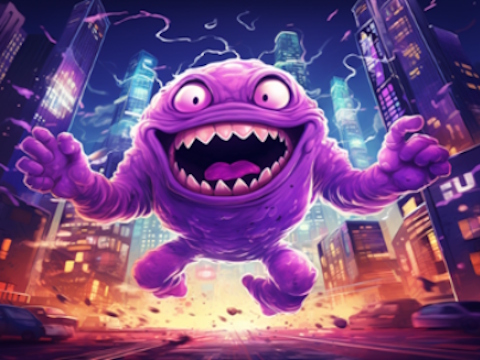 Logħba Grimace Ħawwad Jigsaw Puzzle  onlajn