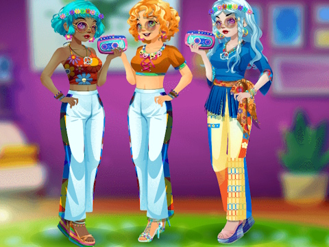 Logħba Girly Pjaċir Groovy  onlajn