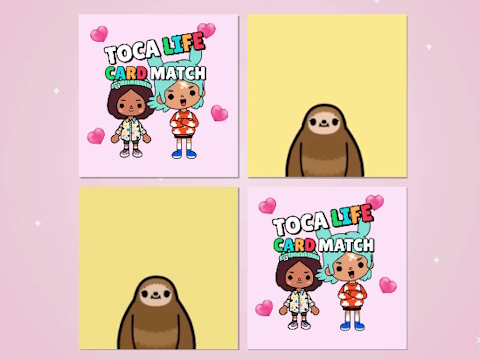 Logħba TOCA Life Memory Card Match onlajn