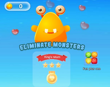Logħba Elimina Monsters  onlajn