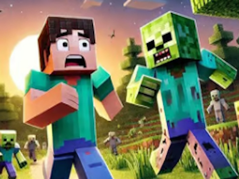 Logħba Minecraft Blockman Mur  onlajn