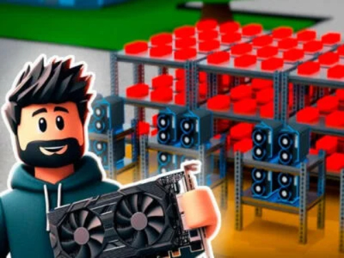 Logħba ROBLOX: Bitcoin Miner! onlajn