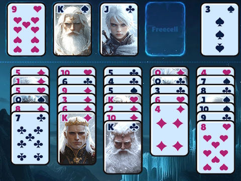 Logħba Freecell iffriżat  onlajn