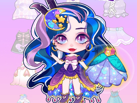 Logħba Hair Doll Dress Up Dinja  onlajn
