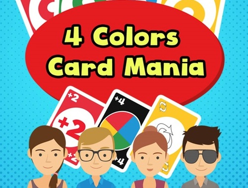 Logħba 4 Kuluri Card Mania  onlajn