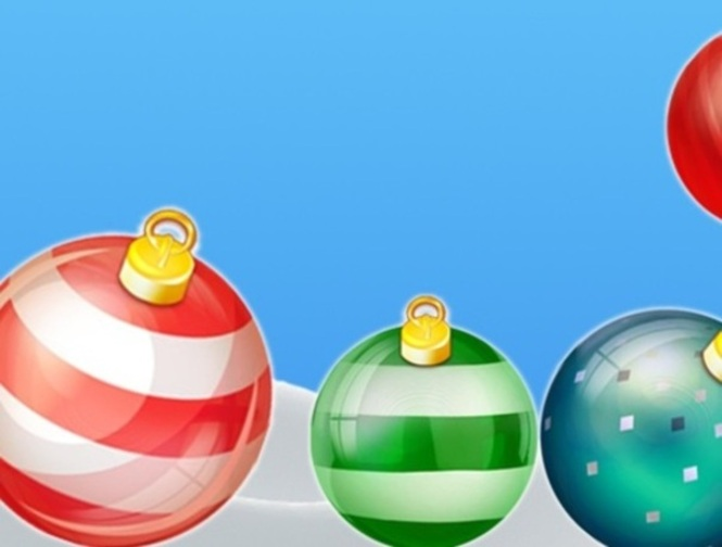 Logħba Puzzles Balls Jingħaqdu s-Sena l-Ġdida!  onlajn