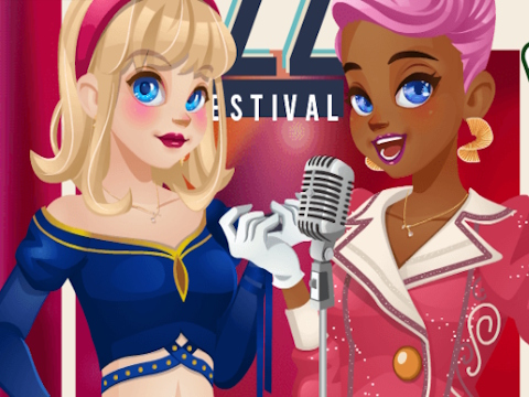 Logħba Girly Jazzy Burdata  onlajn