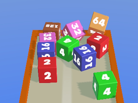 Logħba Għaqqad Kubi 2048 3D  onlajn