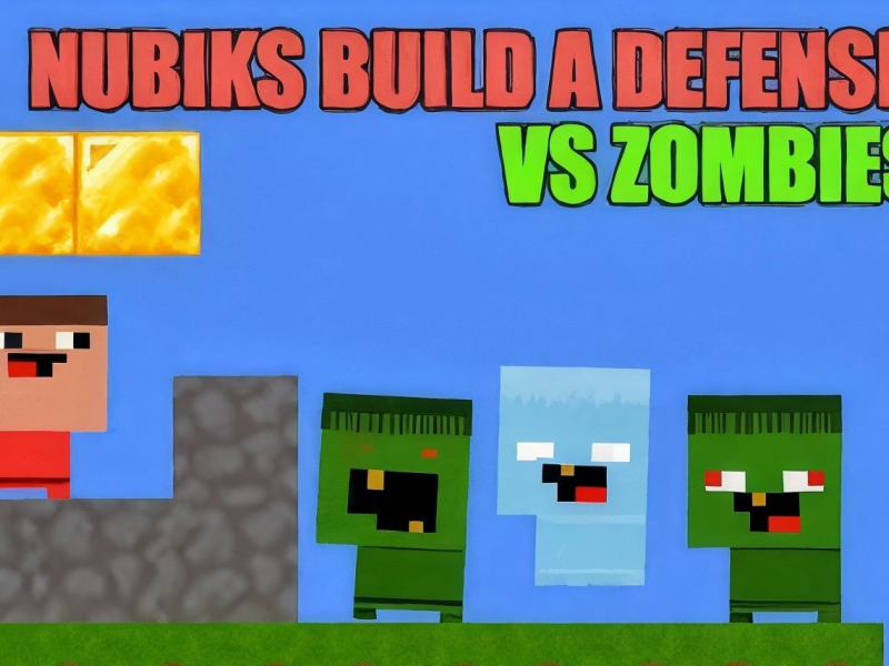 Logħba Nubiks Ibni Difiża Vs Zombies  onlajn