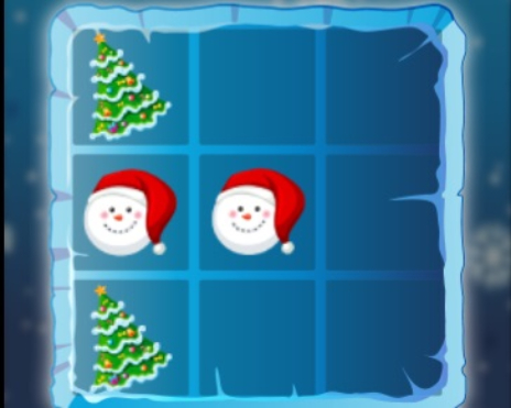 Logħba Milied Tic Tac Toe  onlajn