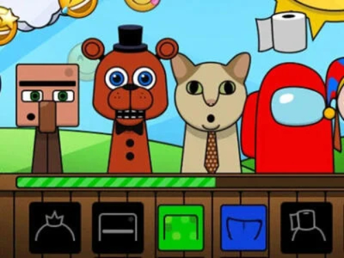 Logħba Sprunki: Monsters onlajn