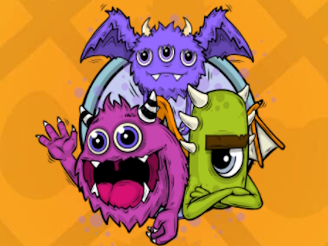 Logħba Monsters tal-Kelma  onlajn