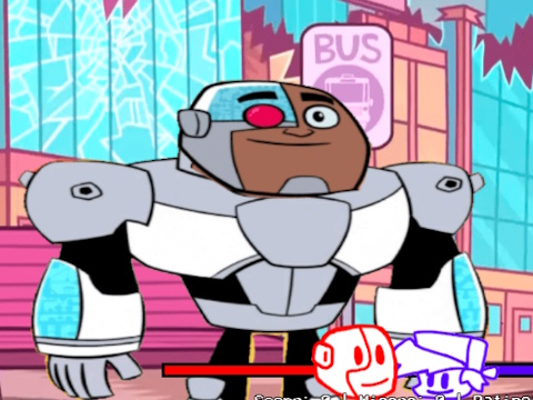 Logħba Il-Ġimgħa bil-lejl Funkin' vs Cyborg: Ġimgħa Sħiħa  onlajn