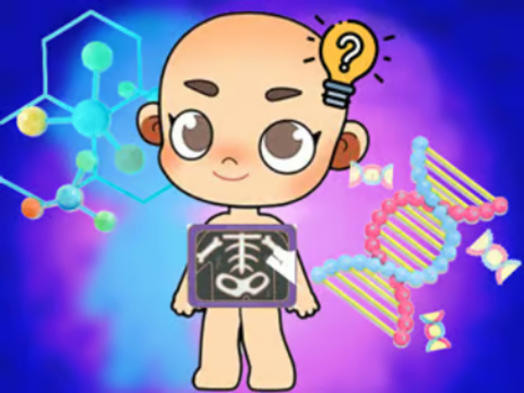 Logħba Kids Quiz: Xjenza tal-Ġisem  onlajn