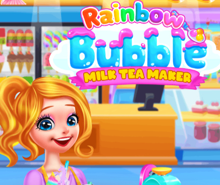 Logħba Rainbow Bubble Milk Tea Maker onlajn