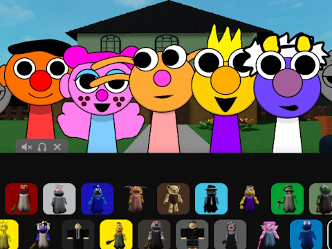 Logħba Puppet Sprunki  onlajn