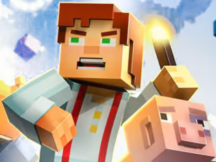 Logħba Puzzle Jigsaw: Minecraft Dungeons  onlajn