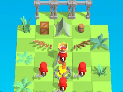 Logħba Wars Castle: Cell Battle  onlajn