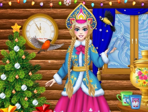 Logħba Snegurochka Princess tas-Silġ Russa  onlajn