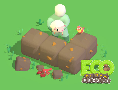 Logħba Puzzle tal-Blokk Eko  onlajn