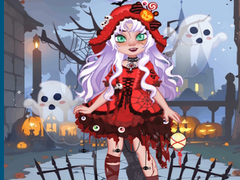 Logħba Halloween Doll Avatar Maker onlajn