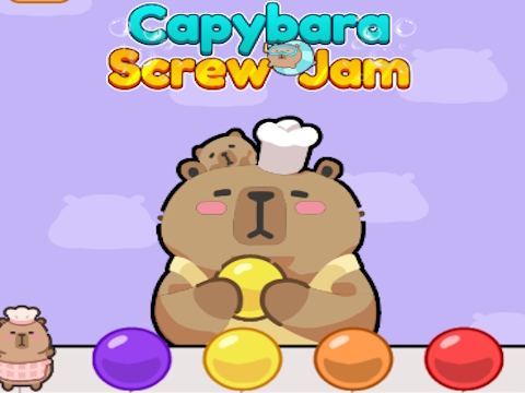 Logħba Kapybara Screw Jam  onlajn