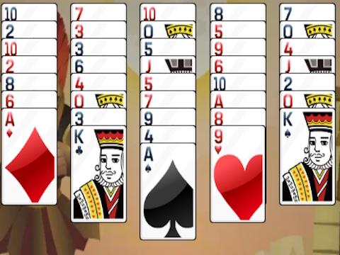 Logħba Akille Solitaire  onlajn