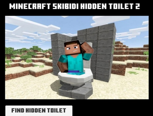 Logħba Minicraft Skibidi Hidden Toilet 2 onlajn