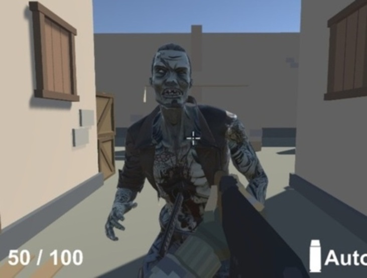 Logħba FPS zombie  onlajn