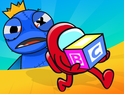 Logħba Aħbi u Fittex Monster Blu  onlajn