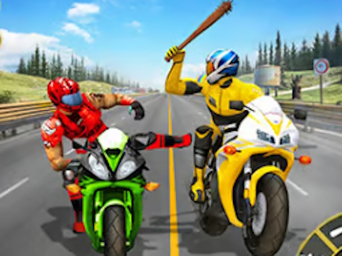Logħba Moto Attack - Racing bir-rota  onlajn