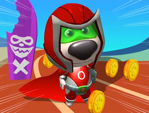 Logħba Super Dog Hero Dash onlajn