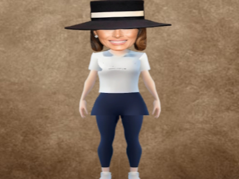 Logħba Logħba tal-Antistress Melania Hat  onlajn