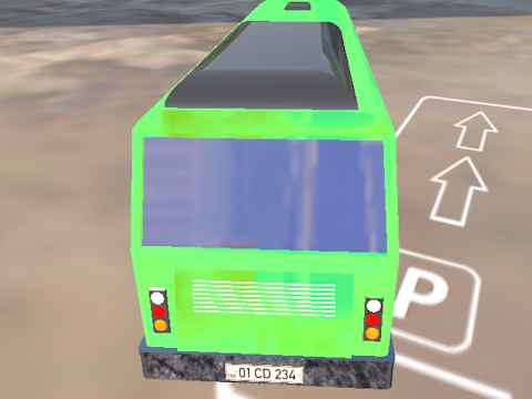 Logħba Taħriġ tal-bus parkeġġ  onlajn