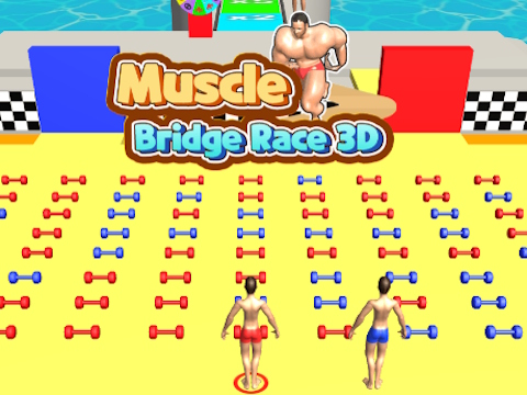 Logħba Razza tal-Muscle Bridge 3D  onlajn