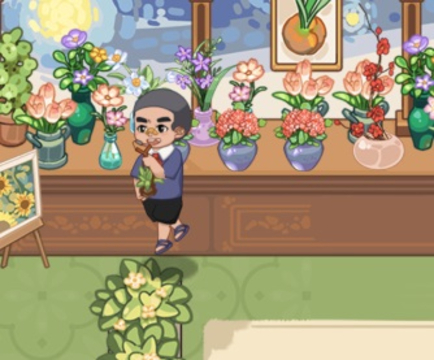 Logħba Match Puzzle Flower Match  onlajn
