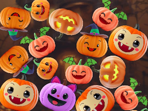 Logħba Merge Pumpkins: Halloween! onlajn