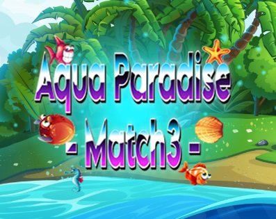 Logħba Aqua Paradise - Match3 onlajn