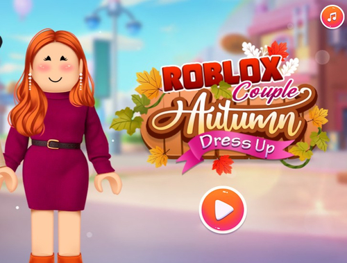 Logħba Roblox koppja ħarifa dress up  onlajn