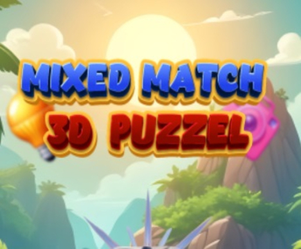Logħba Puzzle 3D tal-partita mħallta  onlajn