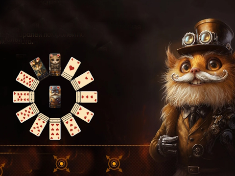 Logħba Solitaire tal-arloġġ  onlajn