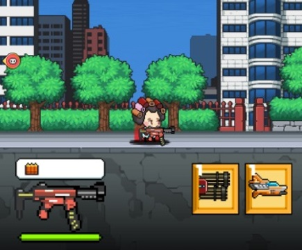 Logħba Mecha Shoot Pixel RPG onlajn