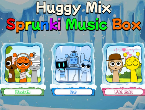 Logħba Kaxxa tal-Mużika SPRUNKI HUGGY MIX  onlajn